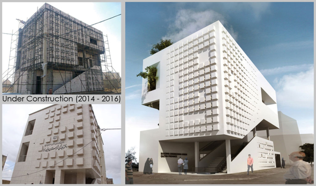 Building of Engineering Organization Designed by Mojtaba Nabavi and Zeinab Maghdouri